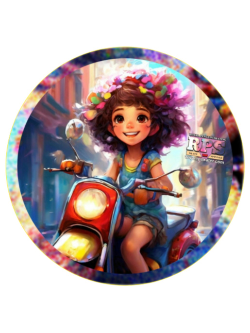 Спиннер-диск RPS "Girl on bike"